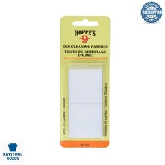 No. 9 Cleaning Patches for .270-.35 Caliber, 50 Pack – Ultra-Absorbent & Pre-Cut