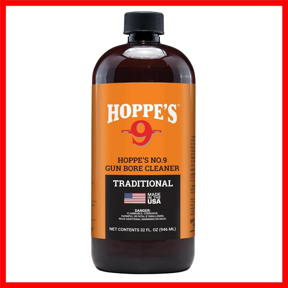 No. 9 Gun Bore Cleaner – Ultra Effectiveness in a 32oz Bottle