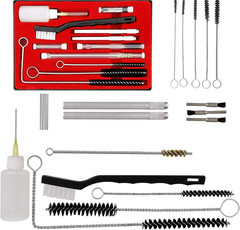 Professional 23 Pcs Set Cleaning Kit for Cleaning Spray Guns, Suction, Gravity,