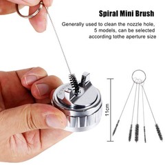 17pcs Multi-Purpose Spray Gun Cleaning Kit,Nylon Brushes Paint Gun Cleaning…