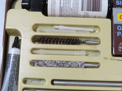 Vintage Outers Rifle Gun Cleaning Kit Good Condition Brown Case