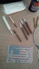 Cedar Mill Fine Firearms cleaning kit Bore Snake CLP pistol/rifle compact case