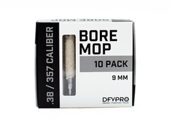10 Pack of .38/.357 Caliber/ 9MM Bore Mops for Gun Cleaning and Maintenance