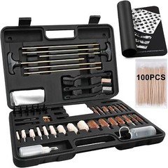 Cleaning Kit | Universal Gun Cleaning Kit for All Caliber Shotgun Pistol Rifle C