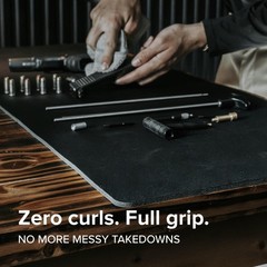 Tactical Gun Cleaning Mat – 2X Thicker, Oil & Solvent Resistant, Non-Slip – 3 Si