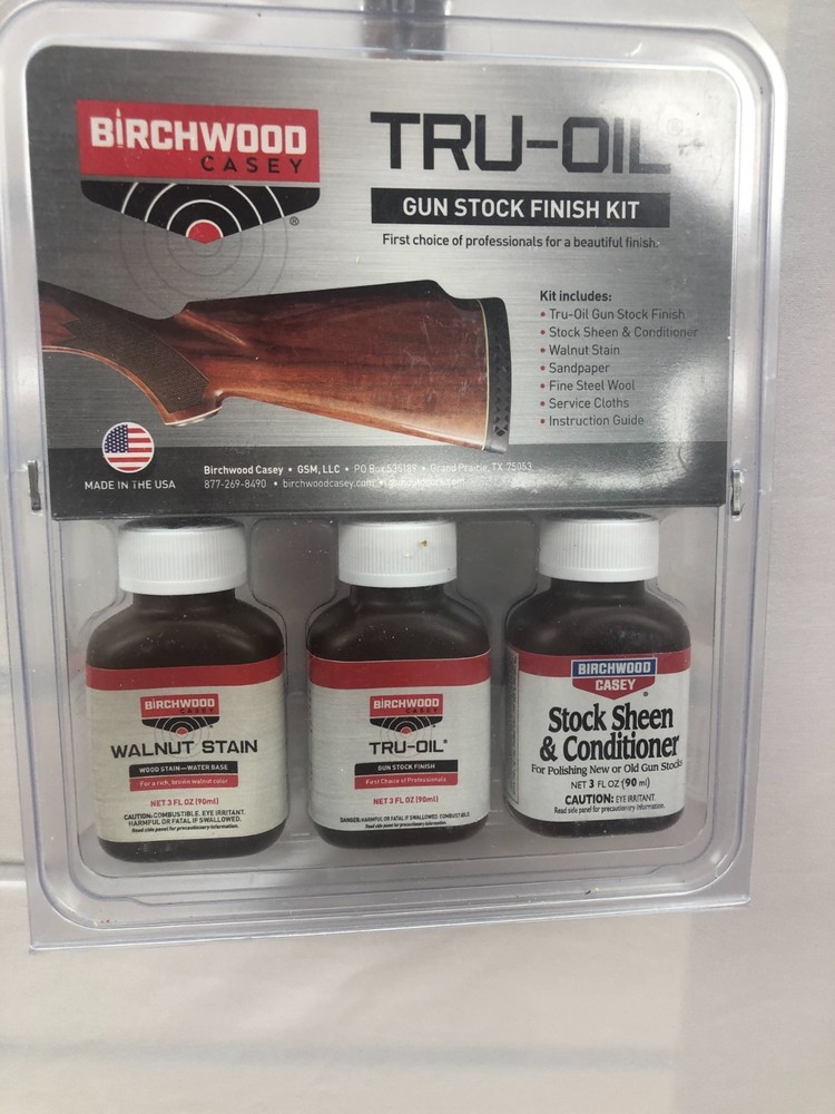 Birchwood Casey BC-23801 Tru-Oil Stock Finishing Kit