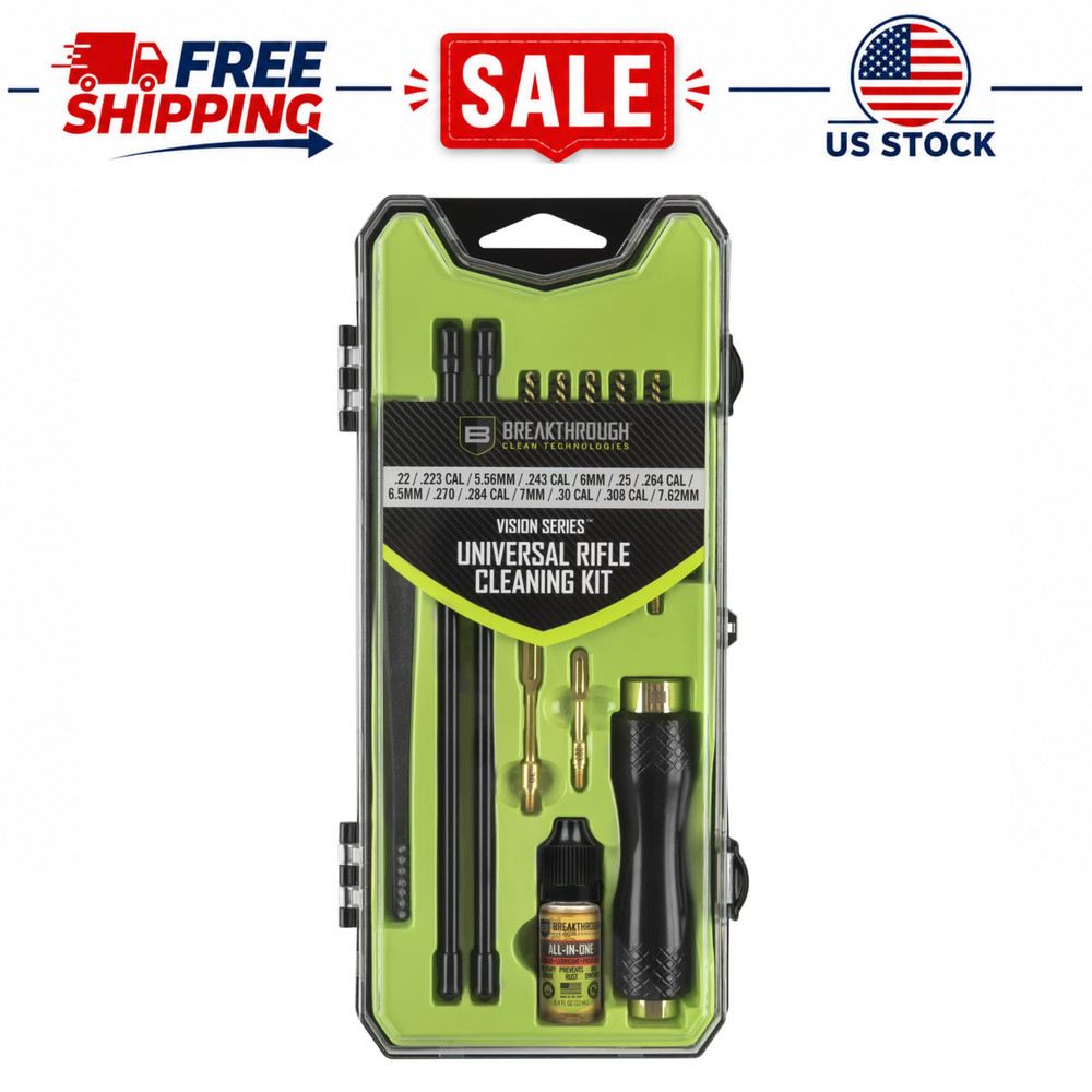 Breakthrough Clean Technologies Universal Rifle Cleaning Kit & All-In-One Clp