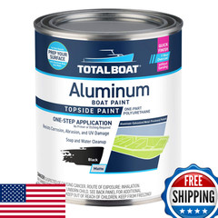 TotalBoat Aluminum Boat Paint for Canoes, Bass Boats, Dinghies, Duck Boats, Jon