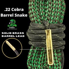 .22 Caliber Bore Cleaner – Free Fast Shipping – Also Fits .223 – 5.56 – .22-250