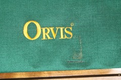 Vintage Orvis Wood Burl 12 Gauge Shotgun Cleaning Kit Presentation Box