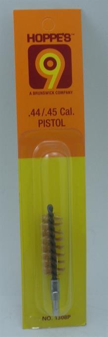 Hoppes 1308P Pistol Cleaning Phosphor Bronze Brush 45 Caliber