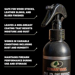 Mossy Oak CLP Gun Cleaning Oil | All-in-One Cleaner, Lubricant & 8 oz Sprayer