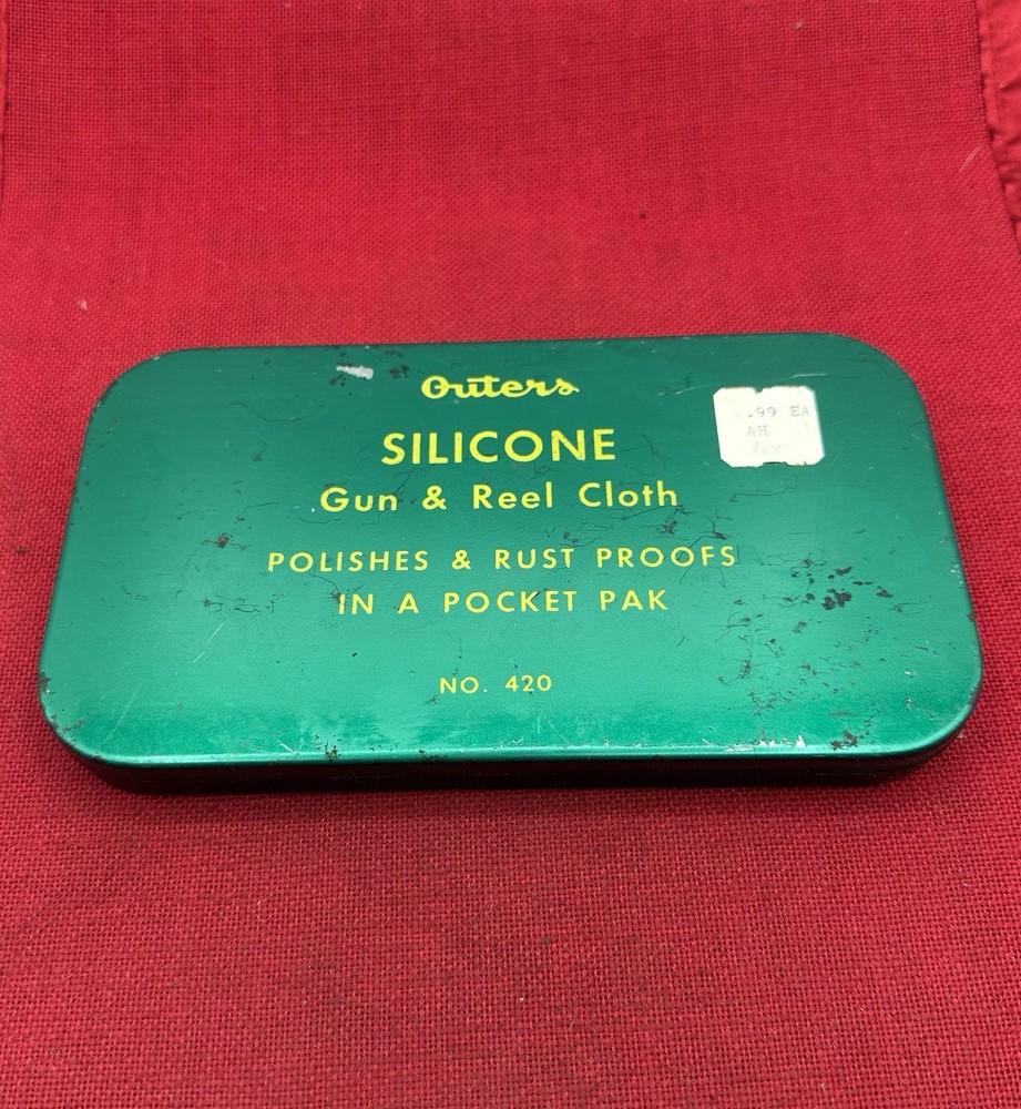 Vintage OUTERS Silicone Gun & Reel Cleaning Polishing Cloth No. 420