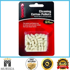 Cotton Cleaning Pellets .22 Cal 100 Pack–Barrel Cleaning Pellets for Maintenance