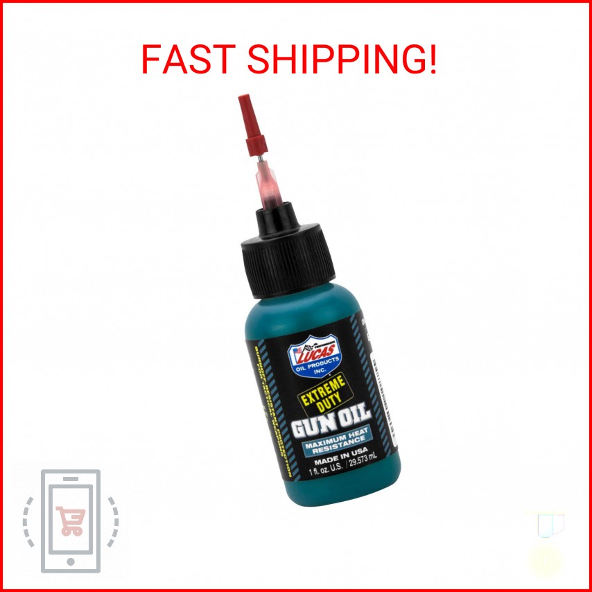 Lucas Oil 10875 Extreme Duty Gun Oil – 1 Ounce