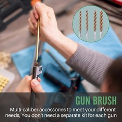 Universal Gun Cleaning Kit for Rifle Pistol Shotgun Cleaning Kit for All Guns…