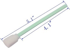 5.1″ Foam Swabs 100pcs Rectangle Head For Printer Head Optical Equipment Clean