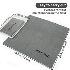 5PCS 12 ”×12 ” Silicon Cloth and Cleaning Cloths, for Firearm Cleaning and …