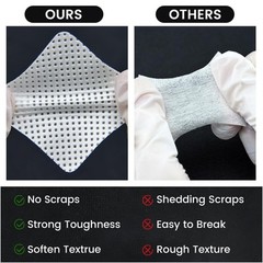 1100 Thicken Gun Cleaning Patches with Storage Case Highly Absorbent Gun Pat