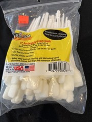 Pro-Shot Rectangular Foam Swab 5″ Foam/Polyproplene 50 Pack FRECT-50