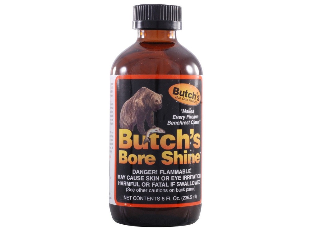 Butch’s Bore Shine Bore Cleaning Solvent 3.75 oz Liquid * 02937* New!