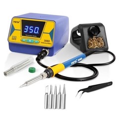 308D Soldering Station, Upgraded, 80 Watt Equivalent with 3 FEITA 308D Blue
