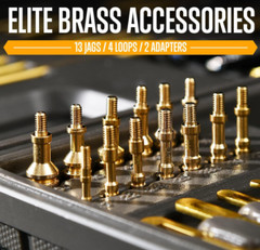 GLORYFIRE Elite Cleaning Kit–Universal 66pcs Set w Brass Brushes