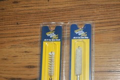 Set of 2 Tetra Gun Cleaning Tips – .40/.41 Caliber Bore Mop & Nylon Brush – New