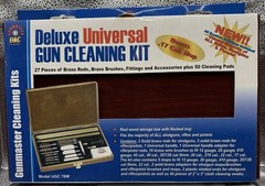 NEW Gunmaster DAC Deluxe Universal Gun Cleaning Kit Wood Case UGC 76W