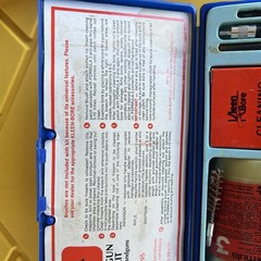 Vintage Kleen-Bore Universal Gun Cleaning Kit Blue Case w/ Formula 3 Oil USA
