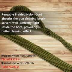 Bore Snake for .38 /.357/9mm Caliber