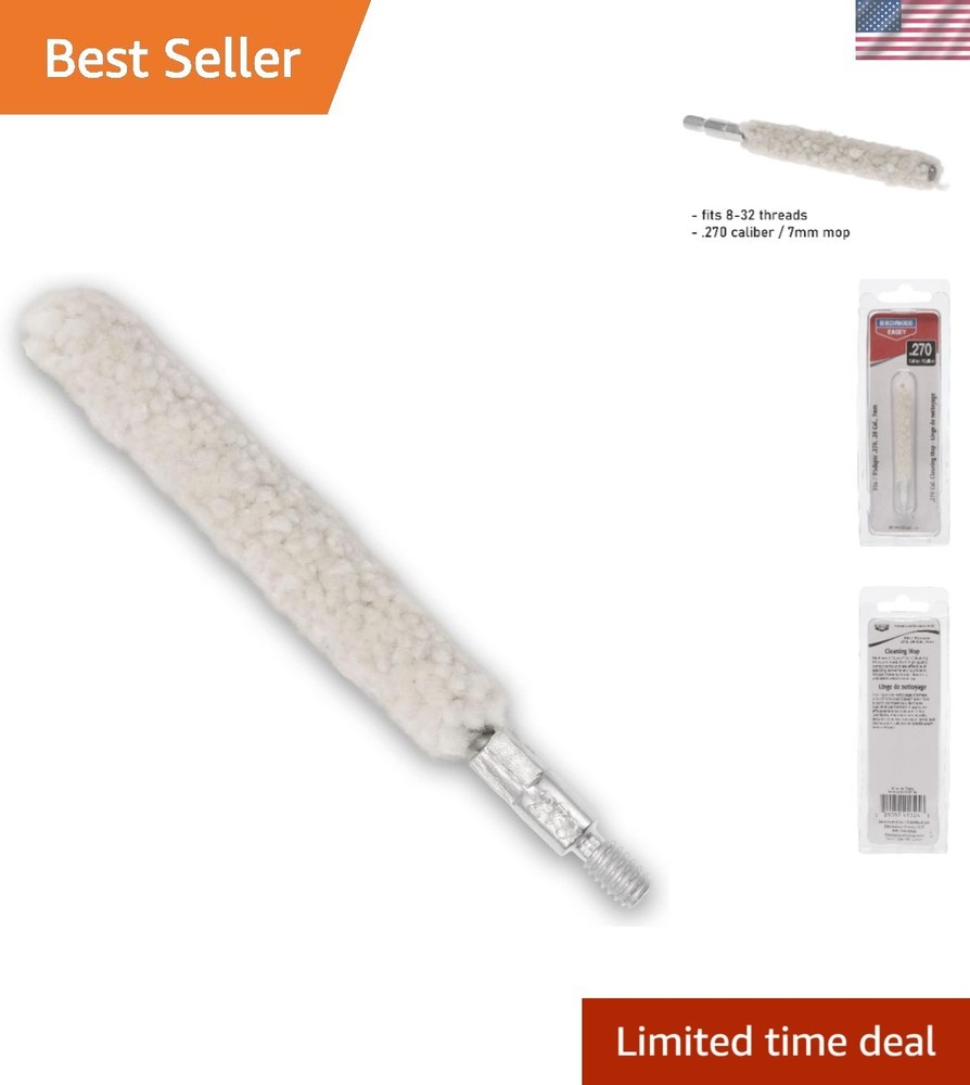 Versatile Gun Maintenance Cotton Mop – Essential Scrubbing Tool for Firearms