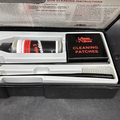 Vtg Kleen Bore Handgun Gun Cleaning Kit w/ Steel Rod 38/357/9 mm Model PK-210