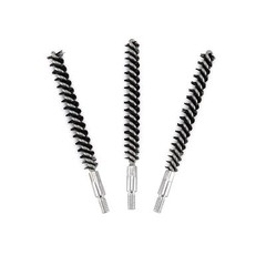 3Pack Nylon Bristle Bore Brush .22 cal 8×32 Thread for Gun Cleaning Rod