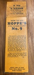 Vintage Hoppe’s Powder Solvent and Buck Honing Oil