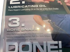 High-Performance Hoppes 123 Done Cleaning Kit – Ideal for Responsible Gun Owners