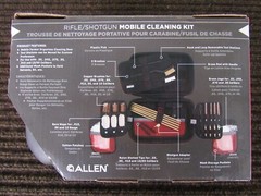 ALLEN brand MOBILE RIFLE / SHOTGUN 40 piece GUN CLEANING KIT ~~ New