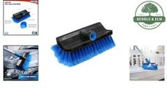 Versatile Bi-Level Wash Brush for Safe Cleaning of Boats and Delicate Surfaces