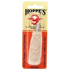 Hoppe’s Gun Cleaning Swab for 20 Guage, Card .35/.357, 0