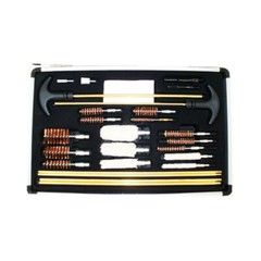 Universal 76 PC Cleaning Kit Clean Rifle Pistol Aluminum Storage Case