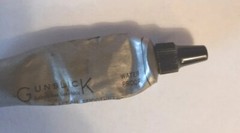 Vintage Gunslick Lubricant Tube w/ Box – USED 7/8 X 4 1/8 X 7/8″