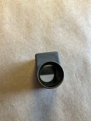 US Army .50 Cal Bore Sight Bore Inspection Mirror C. Cowles & Co. Newhaven Ct