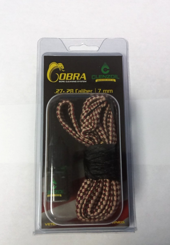 Cobra CLENZOIL Bore Cleaning System .27, .28 Caliber 7MM