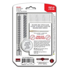 Real Avid Gun Cleaning Jag, Bore Brush & Gun Cleaning Patches Set, All in One