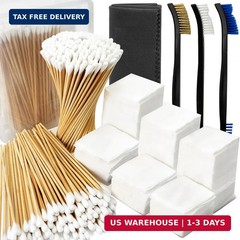 Gun Cleaning Kit in Big Box, 4-in-1 Cleaning Supplies Includes Brushes, Patches,