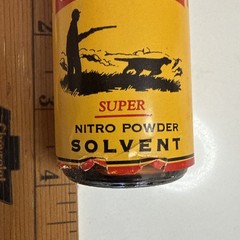 Vintage Outers Labs Gunslick Solvent Bottle And Box. New Unopened