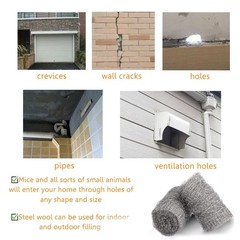 High-Quality 0000 Steel Wool Roll Kit – Safe Mouse Guard for Indoor & Outdoor