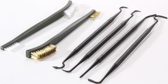 Lyman Pick w/Nylon Utility Brush Gun Parts Cleaning/Restoration 6/Set 04038