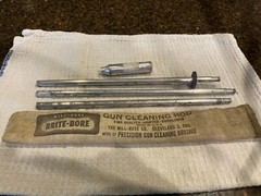 Vintage Brite-Bore Gun Cleaning Kit Mill-Rose Co. Cleveland