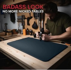 Falko Tactical Premium Gun Cleaning Mat 41 x 17 – Steel Blue In Case